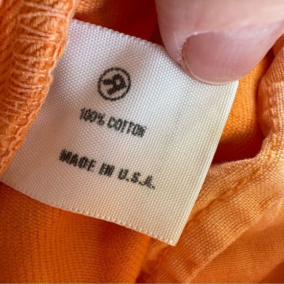 NWT Y2K Vintage Big Star Low Rise Orange Boot Cut Jeans Size 25 - Picture 9 of 10